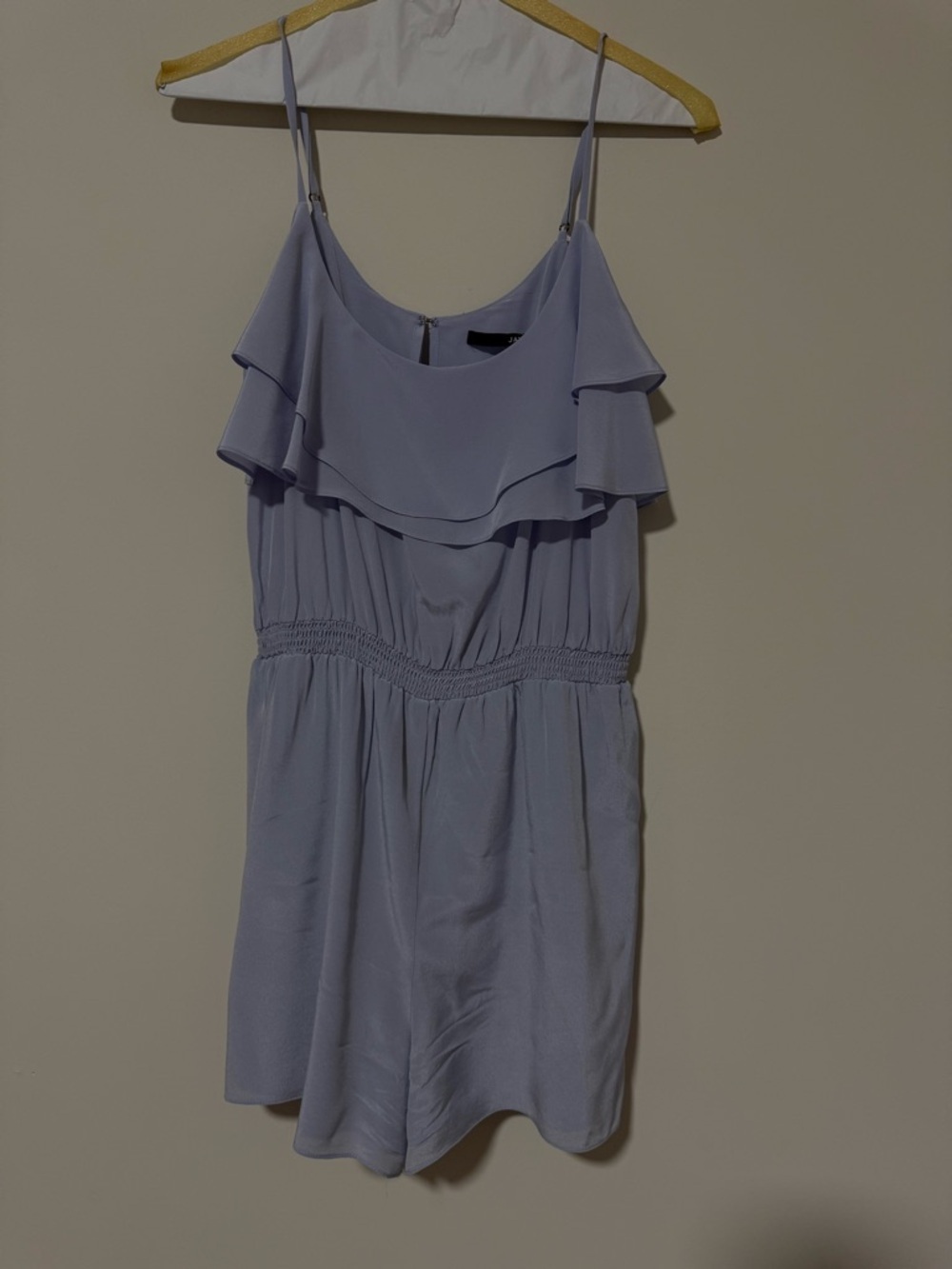 JAYGODFREY Light Lavender Ruffle Romper. Size 2. Excellent Condition.